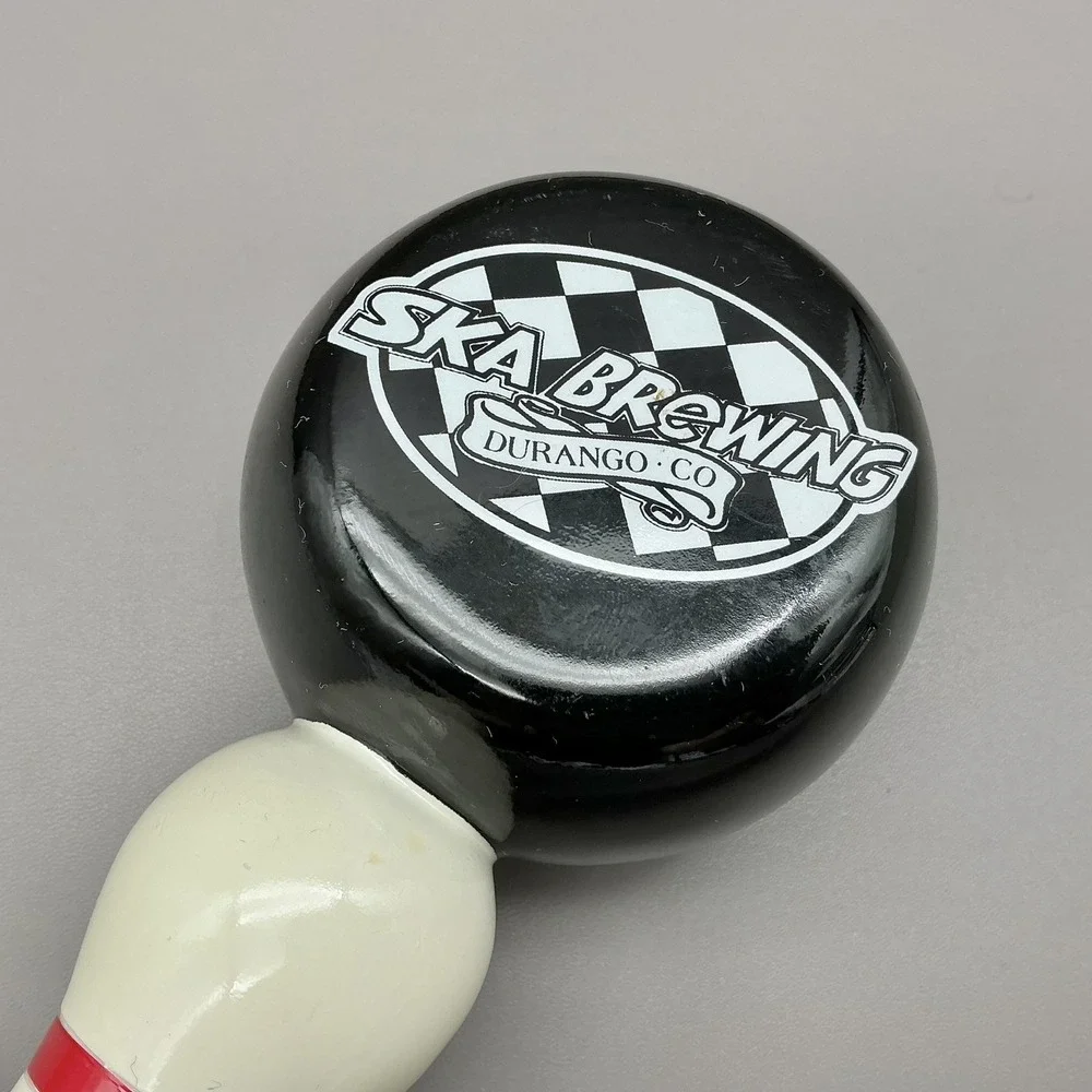 Ska Brewing Bowling Pin Tap‎ Handle Mod Project Durango CO Bar Beer Logo Draft
